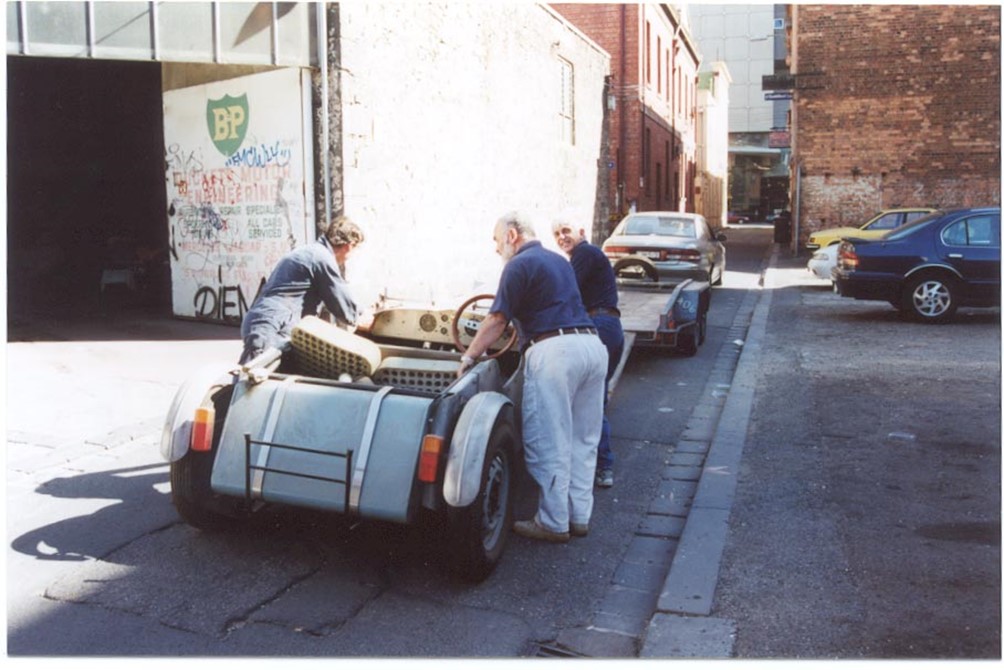 Leaving Ducketts Melbourne Premises